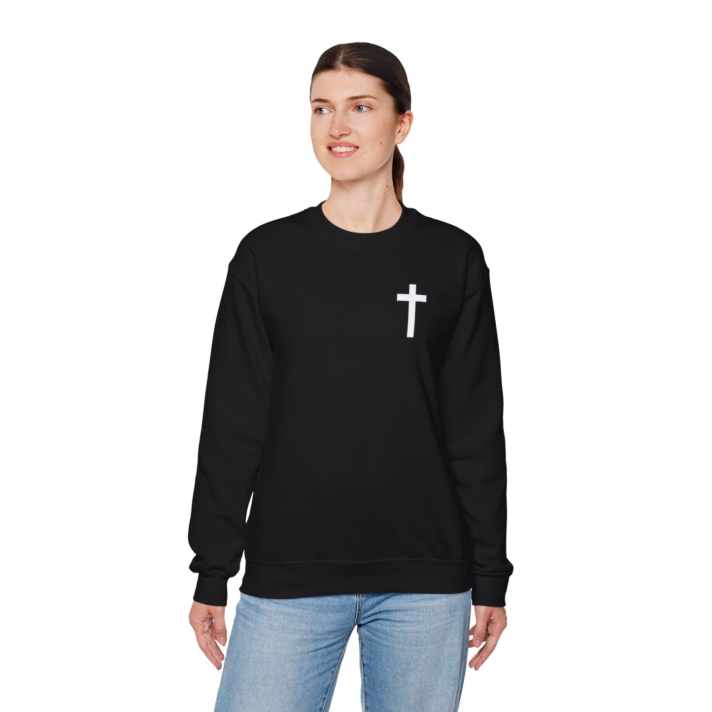 Proverbs 3: 5-6 Unisex Heavy Blend™ Crewneck Sweatshirt