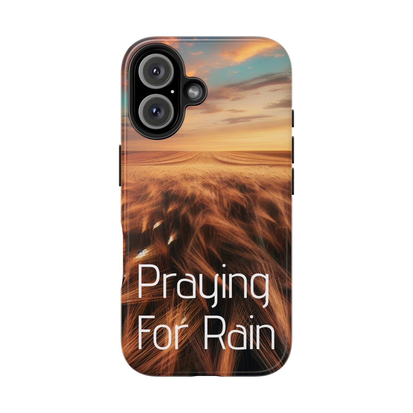 Praying For Rain Hard Phone Case