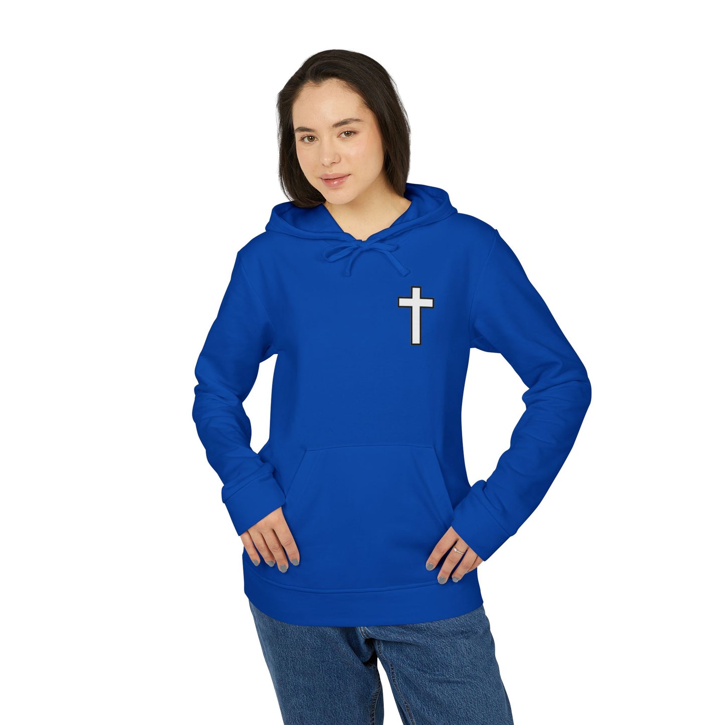 Jesus Saves adidas Unisex Fleece Hoodie