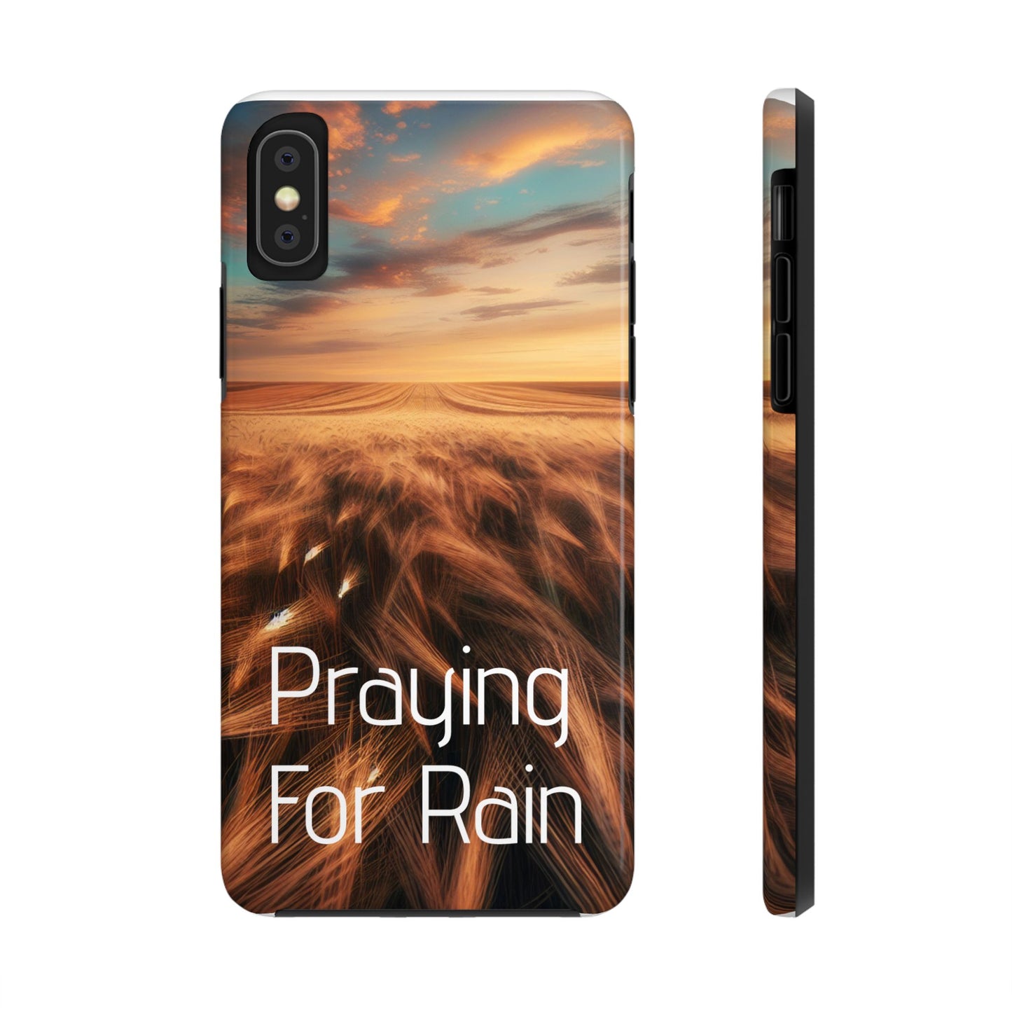 Praying For Rain Hard Phone Case