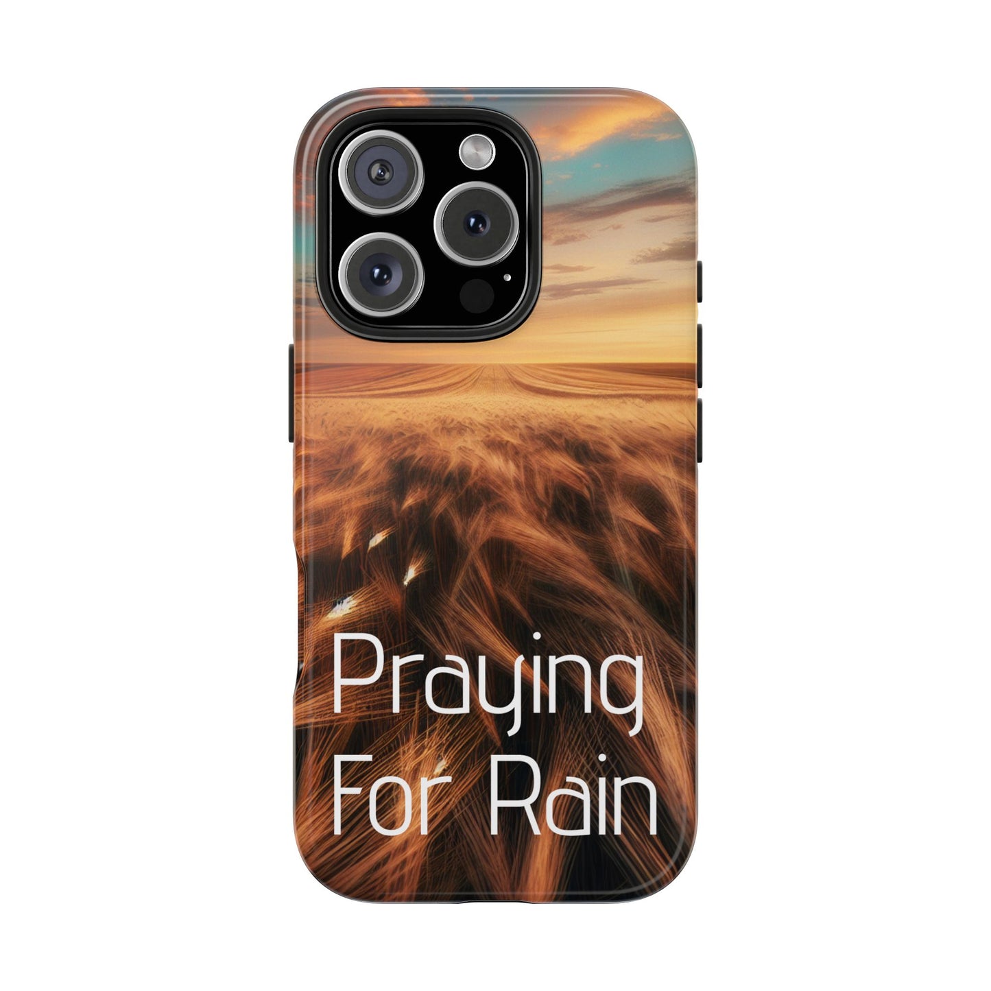 Praying For Rain Hard Phone Case