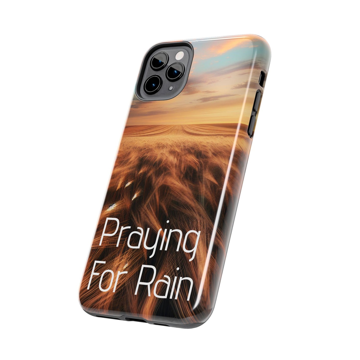 Praying For Rain Hard Phone Case