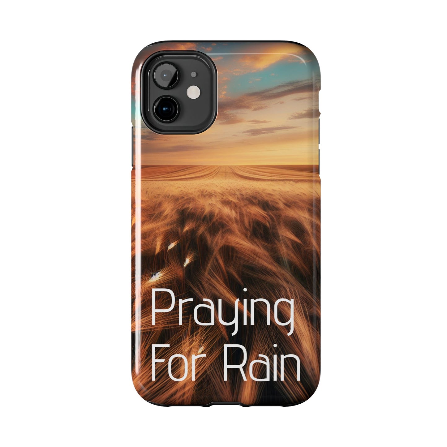 Praying For Rain Hard Phone Case