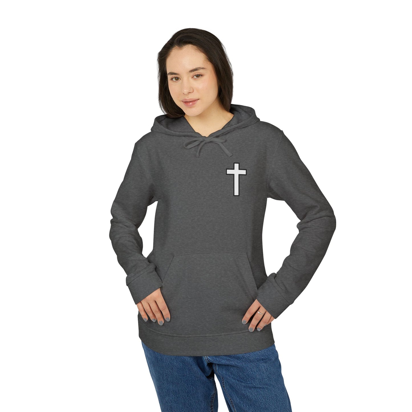 Jesus Saves adidas Unisex Fleece Hoodie