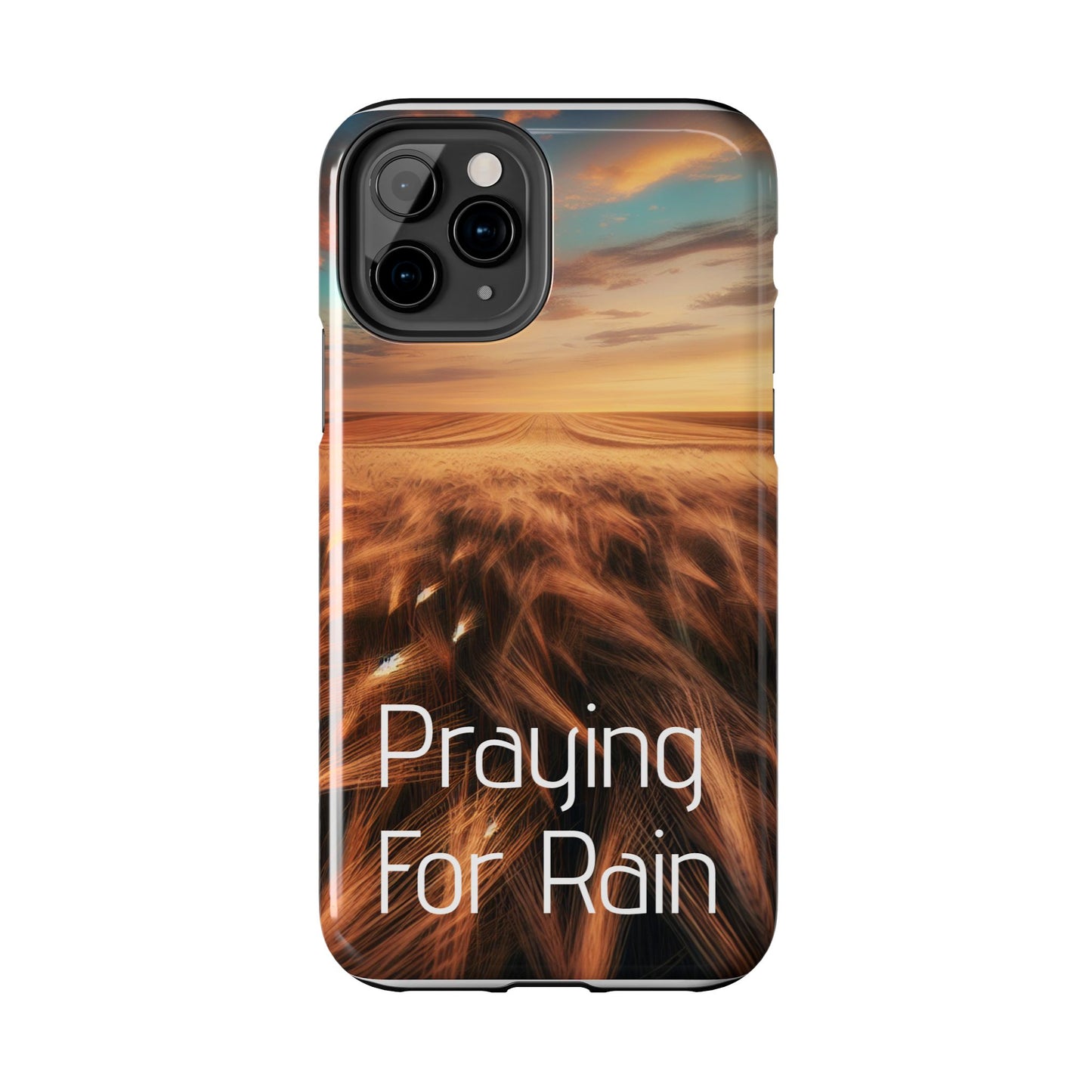 Praying For Rain Hard Phone Case