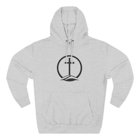 Heaven Bound Three-Panel Fleece Hoodie