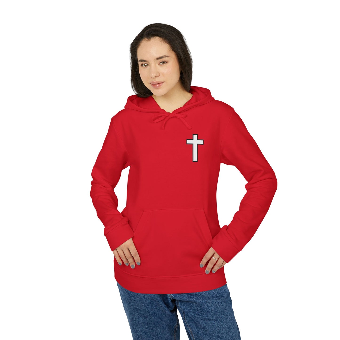 Jesus Saves adidas Unisex Fleece Hoodie