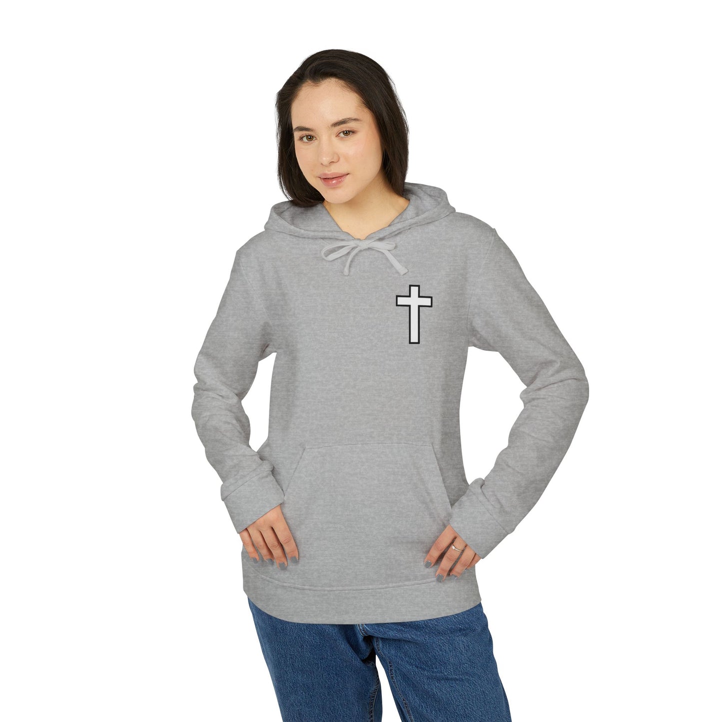 Jesus Saves adidas Unisex Fleece Hoodie