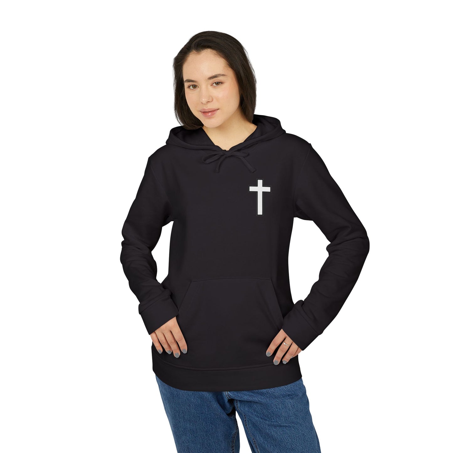 Jesus Saves adidas Unisex Fleece Hoodie