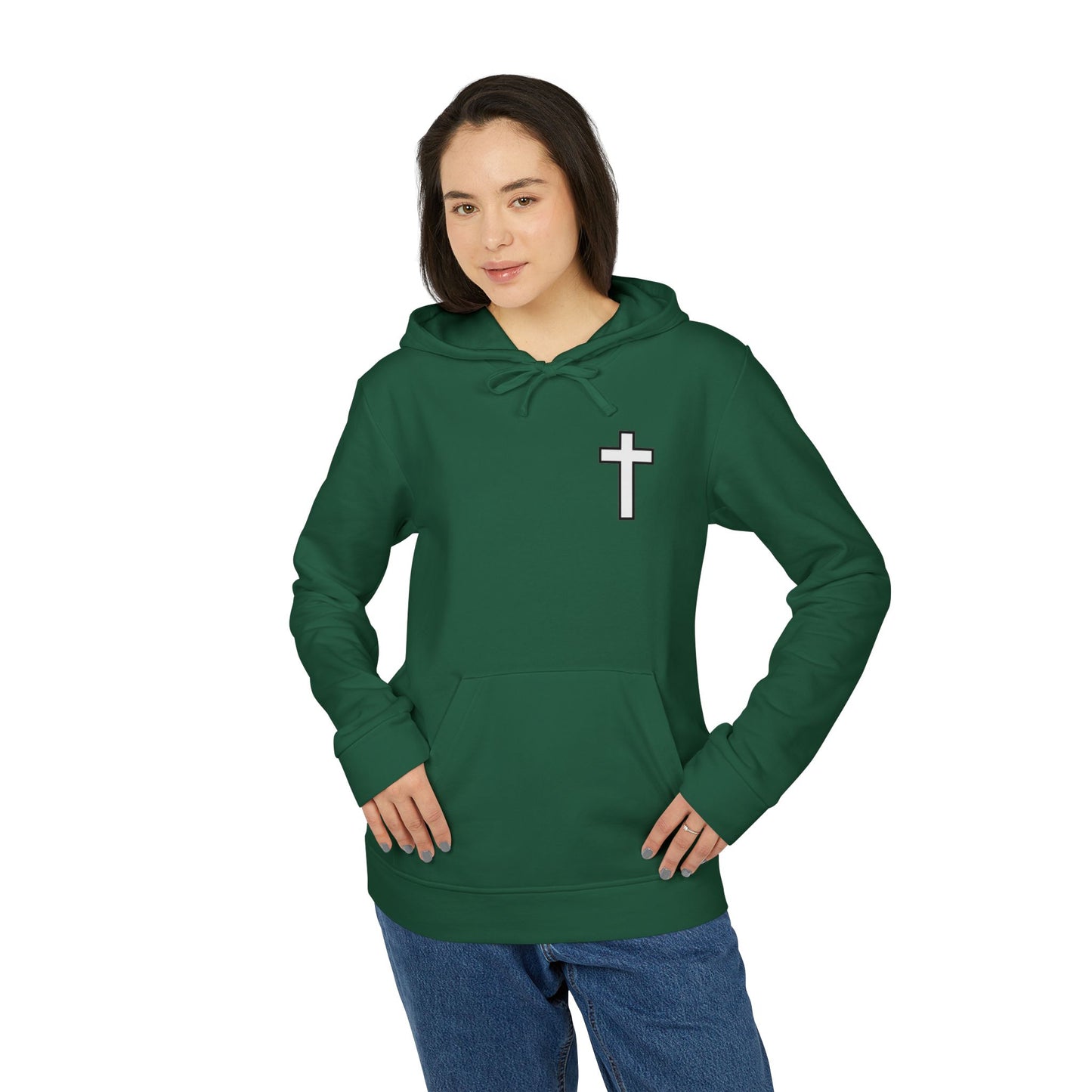 Jesus Saves adidas Unisex Fleece Hoodie