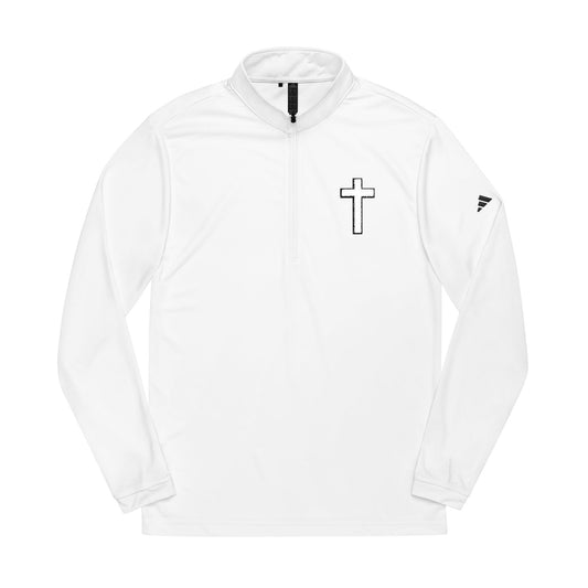 Cross adidas® Quarter-Zip Pullover