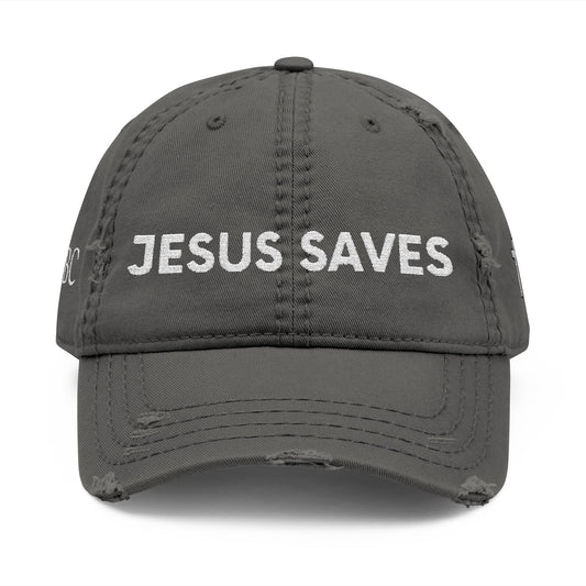 Jesus Saves Hat (Distressed)