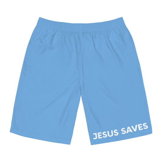 Jesus Saves Men's Board Shorts
