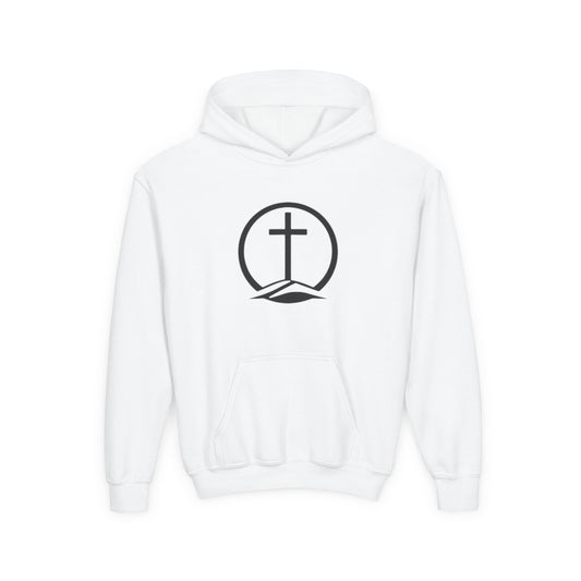 Philippians 4:13 Youth Heavy Blend Hooded Sweatshirt